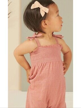 Rylee + Cru Sawyer Jumpsuit In Lipstick Size 16-24m